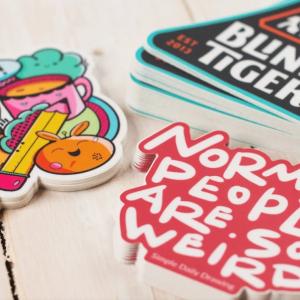 Custom Shape Sticker Printing